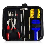 16PCS Professional and Economical Watch Repair Tool Kit wtih Carry Bag