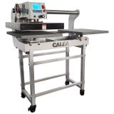 CALCA 16" x 20" Semi-Automatic Pneumatic Double Station Heat Press with Laser Positioning System