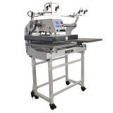 MEM 220V 4KW 20in x 24in Semi-Automatic Pneumatic Double Station Heat Press with Laser Positioning System